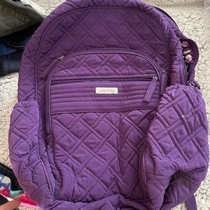 Vera Bradley Purple Backpack